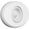 Ekena Millwork Standard Dalton Bullseye Rosette With Rounded Edge, 6"W x 4"H x 1/2"P ROSP060X040X050DAL04 - alternate 1